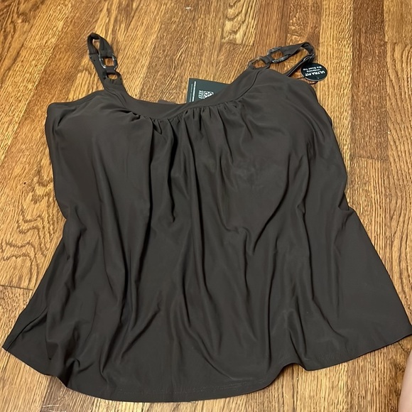 COCO REEF Ultra Fit Embellished-Strap Tankini Top Size 38E / 14 - Picture 2 of 10